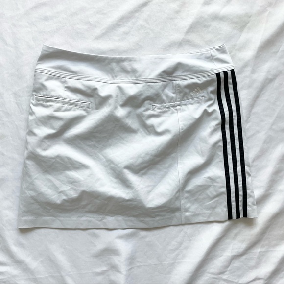 Adidas Light Grey Tennis Skirt Size 8 - Picture 3 of 6